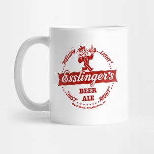 Retro Beer - Esslinger's Beer and Ale, Philadelphia PA 1868 Mug